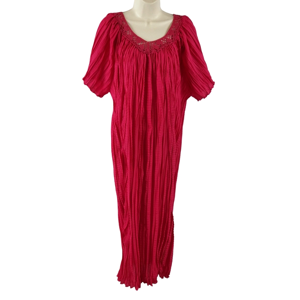 Sante Crimson Red Maxi Dress